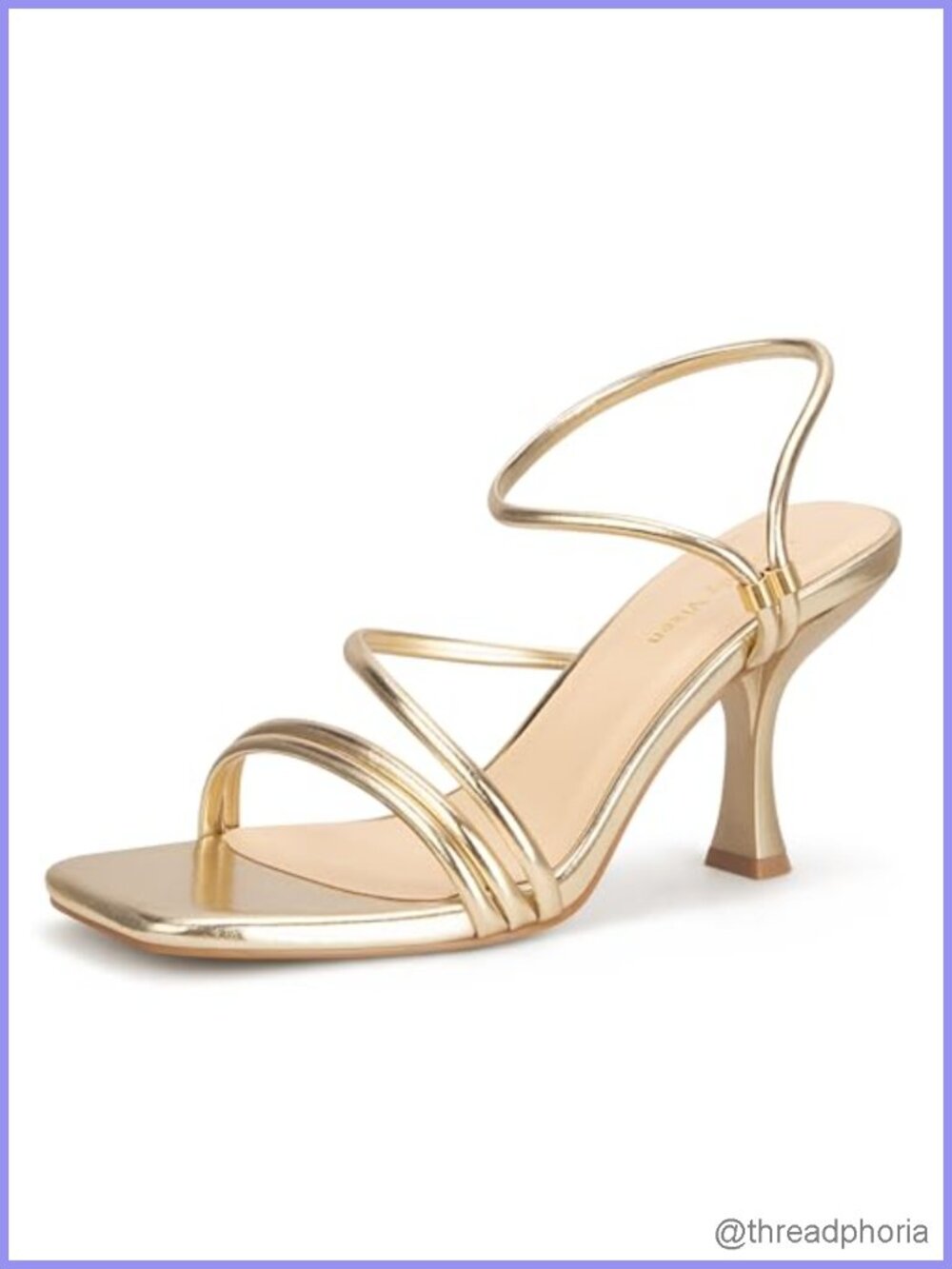 Women's Strappy Kitten Heel Sandals Square Open Toe Ankle Strap Party Wedding